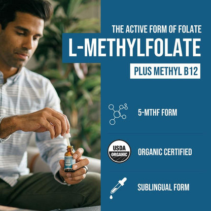 L Methyl Folate 15mg + B12 Cofactor